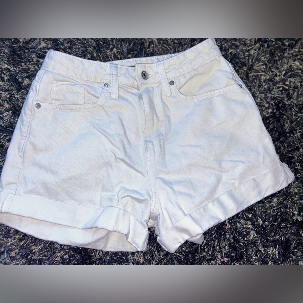 White target shorts